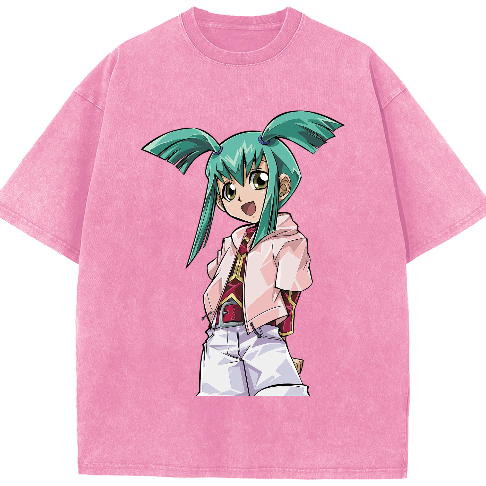 （画像用） 遊☆戯☆王 Yu-Gi-Oh! 綿100% ヴィンテージ風 半袖Tシャツ（フロントプリント）